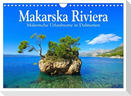 Makarska Riviera - Malerische Urlaubsorte in Dalmatien (Wandkalender 2025 DIN A4 quer), CALVENDO Monatskalender