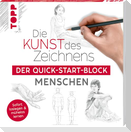Die Kunst des Zeichnens Menschen. Der Quick-Start-Block