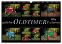 Geliebte Oldtimer Traktoren (Wandkalender 2024 DIN A3 quer), CALVENDO Monatskalender