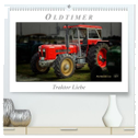 Oldtimer - Traktor Liebe (hochwertiger Premium Wandkalender 2024 DIN A2 quer), Kunstdruck in Hochglanz