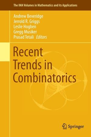 Beveridge, Andrew / Jerrold R. Griggs et al (Hrsg.). Recent Trends in Combinatorics. Springer International Publishing, 2016.