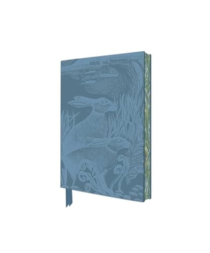 Flame, Tree. Exquisit Premium Notizbuch DIN A6: Angela Harding, Rathlin Hasen - Unser hochwertiges, liniertes Blankbook mit Softcovereinband aus Kunstleder mit dreidimensionaler Einbandprägung und farbigem, künstlerisch gestaltetem Buchschnitt. Browntrout Verlags GmbH, 2026.
