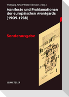 Manifeste und Proklamationen der europäischen Avantgarde (1909¿1938)