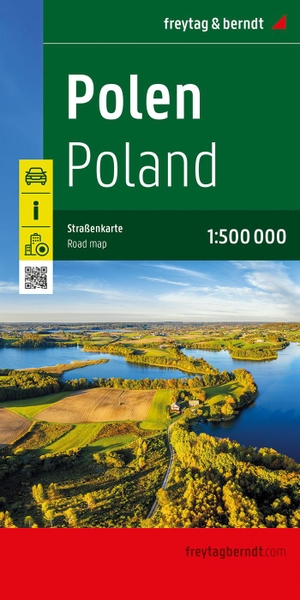 Freytag & Berndt (Hrsg.). Polen, Straßenkarte 1:500.000, freytag & berndt. Freytag + Berndt, 2023.