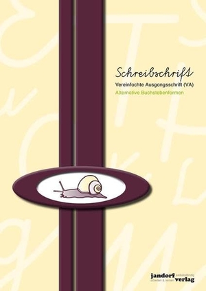 Wachendorf, Peter. Schreibschrift (VA) - alternative Buchstabenformen - Vereinfachte Ausgangsschrift. jandorfverlag, 2020.