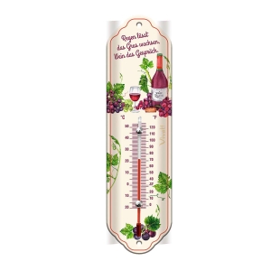 Thermometer 'Weinfreund' - für den Innen- und Außenbereich. St. Benno Verlag GmbH, 2026.