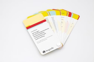 Bruin, Lara de. 365 Fragen für die lösungsorientierte Kommunikation in Psychotherapie und Coaching - Ein Fragenfächer für Therapeuten, Berater und Coaches. Hogrefe Verlag GmbH + Co., 2019.