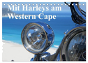 Mit Harleys am Western Cape (Tischkalender 2025 DIN A5 quer), CALVENDO Monatskalender