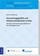 Ausstattungspolitik und Arbeitszufriedenheit in Kitas