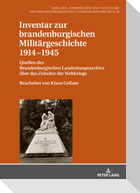 Inventar zur brandenburgischen Militärgeschichte 1914¿1945
