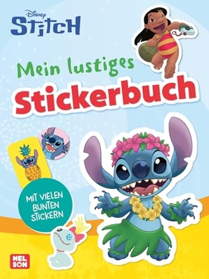 Disney Kreative Beschäftigung: Stitch: Mein lustiges Stickerbuch - Mit bunten Rätseln, Ausmalbildern und vielen Stickern. Nelson Verlag, 2026.
