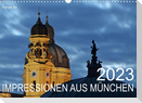 Impressionen aus München (Wandkalender 2023 DIN A3 quer)