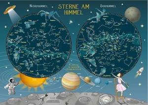Sterne am Himmel Sternenkarte für Grundschüler. Huber Kartographie, 2023.