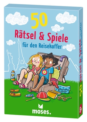 Kessel, Carola von / Berger, Nicola et al. 50 Rätsel & Spiele für den Reisekoffer. moses. Verlag GmbH, 2024.
