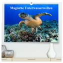 Magische Unterwasserwelten (hochwertiger Premium Wandkalender 2025 DIN A2 quer), Kunstdruck in Hochglanz