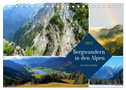 Bergwandern in den Alpen - vom Tal bis zum Gipfel (Tischkalender 2024 DIN A5 quer), CALVENDO Monatskalender