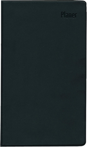 Zettler Kalender (Hrsg.). Taschenplaner schwarz 2025 - Bürokalender 9,5x16 cm - 32 Seiten - 1 Monat auf 2 Seiten - separates Adressheft - faltbar - Notizheft - 520-1020. Neumann Verlage GmbH & Co, 2024.