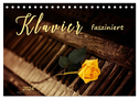 Klavier fasziniert (Tischkalender 2024 DIN A5 quer), CALVENDO Monatskalender
