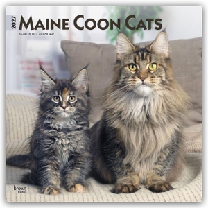 Publishers, Browntrout. Maine Coon Cats - Maine Coon Katzen 2027 - 16-Monatskalender - Original BrownTrout-Kalender [Mehrsprachig] [Kalender]. Browntrout Verlags GmbH, 2026.