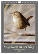 Vogelwelt an der Sieg (Wandkalender 2024 DIN A4 hoch), CALVENDO Monatskalender
