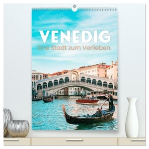 Monkey, Happy. Venedig - Eine Stadt zum Verlieben. (hochwertiger Premium Wandkalender 2024 DIN A2 hoch), Kunstdruck in Hochglanz - Eine Reise durch Venedigs Kanäle.. Calvendo, 2023.