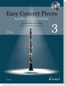 Easy Concert Pieces. Klarinette und Klavier Band 3. Ausgabe mit CD