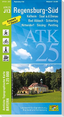 ATK25-J13 Regensburg-Süd (Amtliche Topographische Karte 1:25000)