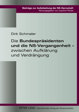 Dirk Schmaler. Die Bundespräsidenten und die NS-Vergangenheit – zwischen Aufklärung und Verdrängung. Peter Lang GmbH, Internationaler Verlag der Wissenschaften, 2013.