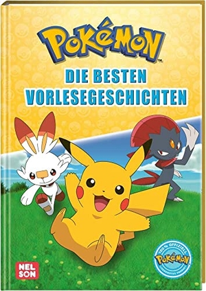Pokémon Vorlesebuch: Die besten Pokémon-Vorlesegeschichten - 5 tolle Abenteuer. Nelson Verlag, 2023.