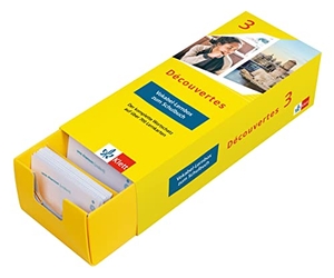 Découvertes 3 (ab 2020) - Vokabel-Lernbox zum Schulbuch 3. Lernjahr - Französisch passend zum Lehrwerk üben. Klett Lerntraining, 2022.