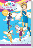 Rainbow Magic Rainbow Fairies: Books #5-7 with Special Pet Fairies Book #1