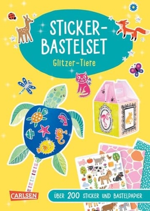 Poitier, Anton. Bastelset für Kinder: Sticker-Bastelset: Glitzer-Tiere - Über 200 magische Sticker und Bastelpapier | Bastelbuch mit magischen Glitzerstickern, vielen Bastelvorlagen und Step-by-Step-Anleitungen für Mädchen und Jungen ab 5 Jahren. Carlsen Verlag GmbH, 2024.