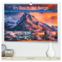 Im Reich der Berge (hochwertiger Premium Wandkalender 2025 DIN A2 quer), Kunstdruck in Hochglanz