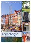 Kopenhagen. Skandinavische Schöne (Tischkalender 2025 DIN A5 hoch), CALVENDO Monatskalender