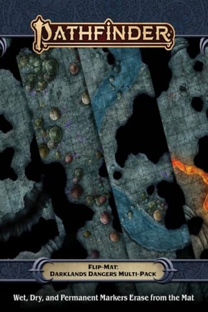Engle, Jason / Stephen Radney-Macfarland. Pathfinder Flip-Mat: Darklands Dangers Multi-Pack. Diamond Comic Distributors, 2023.