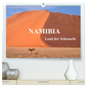 Namibia-Land der Sehnsucht (hochwertiger Premium Wandkalender 2025 DIN A2 quer), Kunstdruck in Hochglanz