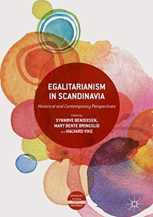 Bendixsen, Synnøve / Halvard Vike et al (Hrsg.). Egalitarianism in Scandinavia - Historical and Contemporary Perspectives. Springer International Publishing, 2017.