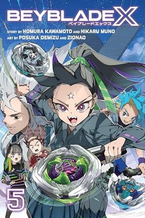Muno, Hikaru / Homura Kawamoto. Beyblade X, Vol. 5. Simon & Schuster UK Ltd, 2026.