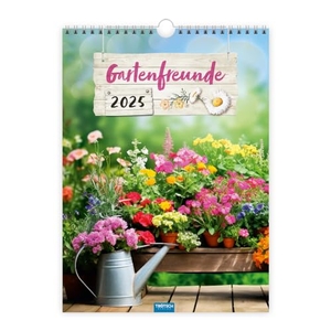 Trötsch Verlag GmbH & Co. KG (Hrsg.). Trötsch Classickalender Gartenfreunde 2025 - Wandkalender. Trötsch Verlag GmbH, 2024.
