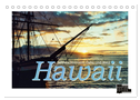 Hawaii - Sehnsuchtsinseln Oahu und Maui (Tischkalender 2024 DIN A5 quer), CALVENDO Monatskalender