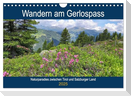 Wandern am Gerlospass - Naturparadies zwischen Tirol und Salzburger Land (Wandkalender 2025 DIN A4 quer), CALVENDO Monatskalender