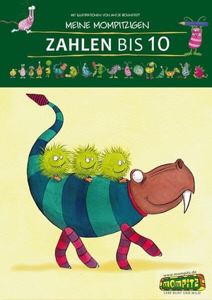 Bohnstedt, Antje / Jochen Le Large. Meine mompitzigen Zahlen bis 10 - Motivierend bunte Übungen zu Mengen und Zahlen bis 10. Persen Verlag i.d. AAP, 2019.