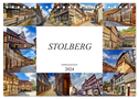 Stolberg Impressionen (Tischkalender 2024 DIN A5 quer), CALVENDO Monatskalender