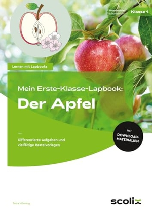 Mönning, Petra. Mein Erste-Klasse-Lapbook: Der Apfel - Differenzierte Aufgaben und vielfältige Bastelvorlagen. scolix, 2023.