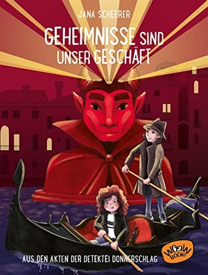 Scheerer, Jana. Geheimnisse sind unser Geschäft - Aus den Akten der Detektei Donnerschlag. WOOW Books, 2022.
