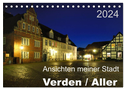 Ansichten meiner Stadt - Verden / Aller (Tischkalender 2024 DIN A5 quer), CALVENDO Monatskalender