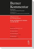 Rechte und Pflichten der Aktionäre (Art. 660-682 OR)