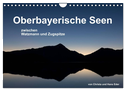 Oberbayerische Seen (Wandkalender 2025 DIN A4 quer), CALVENDO Monatskalender