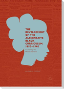 The Development of the Alternative Black Curriculum, 1890-1940
