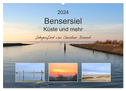 Bensersiel Küste und mehr (Wandkalender 2024 DIN A2 quer), CALVENDO Monatskalender